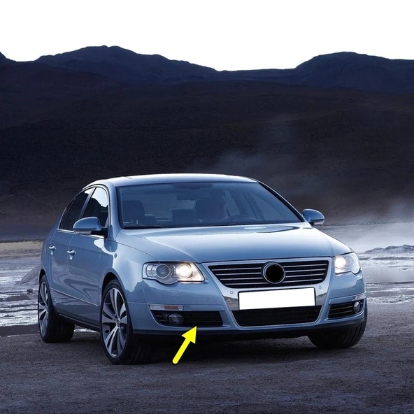 VW Passat B6 2006-2011 Ön Tampon Sağ Sis Farı Kapağı 3C0853666A ürün görseli