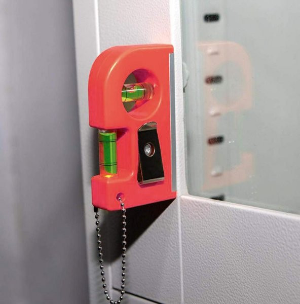Rodex Cep Tipi Mini Su Terazisi Kırmızı Mıknatıslı Su Terazisi - 10
