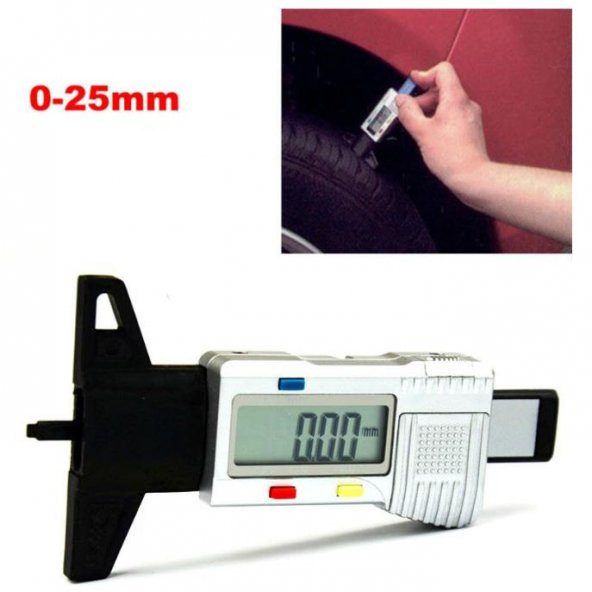 NT Tools Ntt107 Dijital LCD Lastik Derinlik Ölçme Kumpası - 2