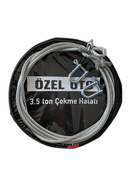 Çeki Halatı Çelik Izoleli Oto Çekme Halatı 3.5 Ton - 1