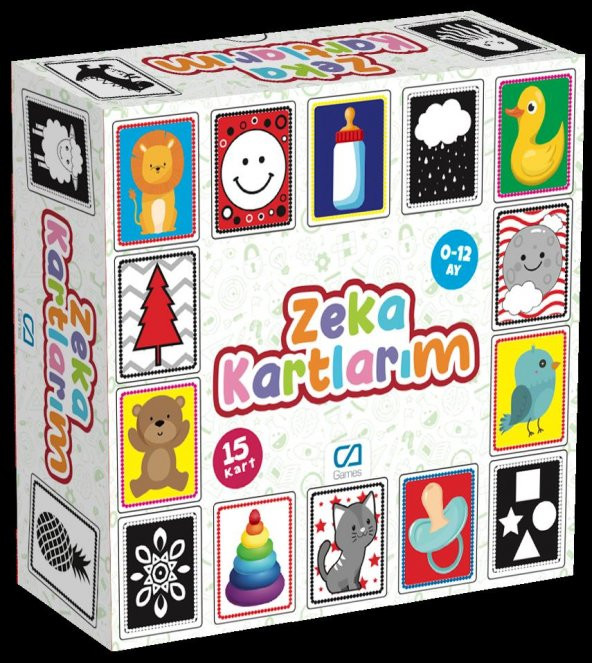 Ca Games Zeka Kartlarım 15 Kart Eğitici ve Öğretici Oyun - 2