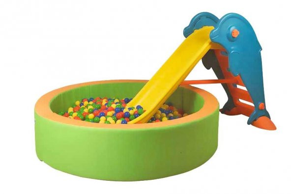 TOP HAVUZU  DAİRE 1000 ADET TOPU İLE (180X45)