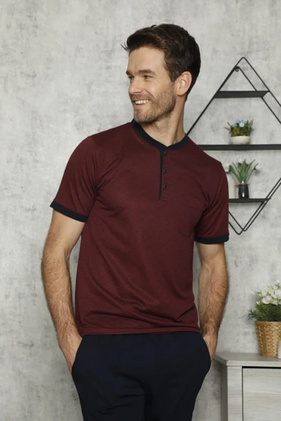 KLY 9031 Erkek Midi Yaka Kapri Takım ürün görseli