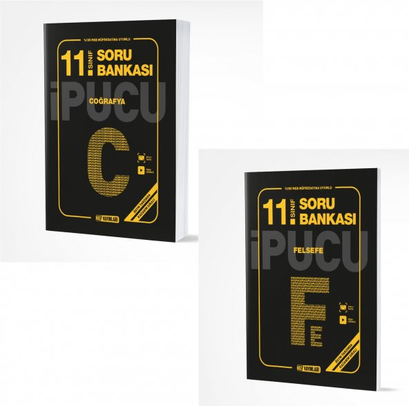 Hız 11. Sınıf Coğrafya + Felsefe Soru Bankası Seti 2 Kitap 2023 ürün görseli