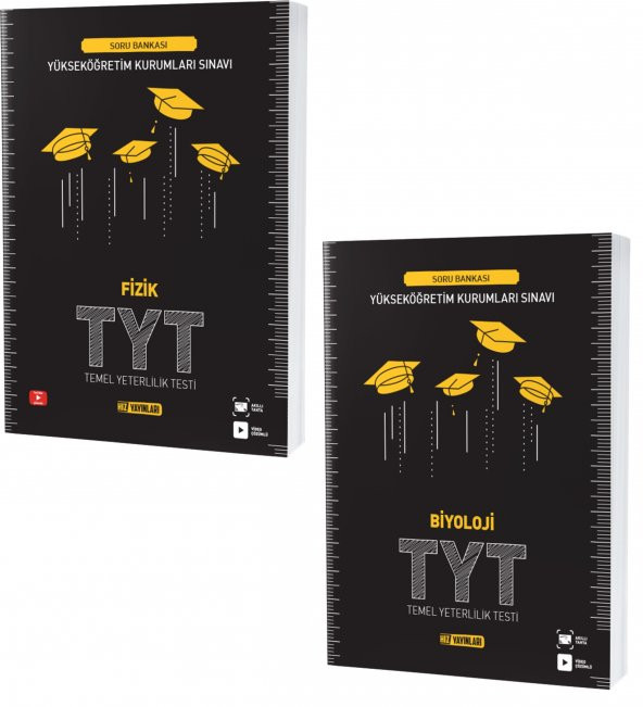 Hız Tyt Fizik + Biyoloji Soru Bankası Seti 2 Kitap 2023