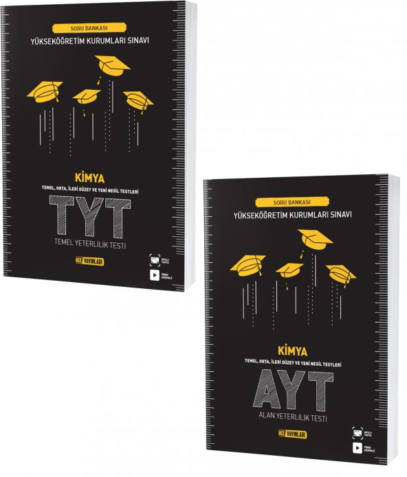Hız Yayınları Tyt Ayt Kimya Soru Bankası Seti 2 Kitap 2023