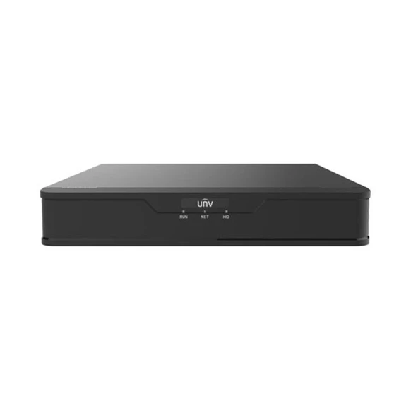Uniview NVR301-04S3 4 Kanal 8mp Destekli 1 Disk H.265+ NVR Kayıt Cihazı ürün görseli 1