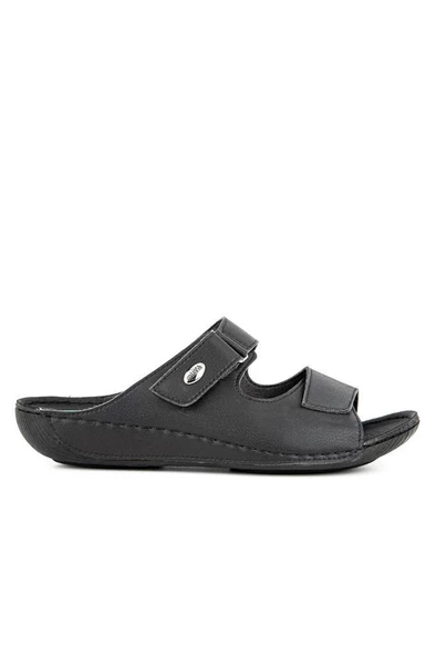 Muya Sigma 32211-001 Topuk Jelli Anatomik Taban Kadın Terlik Siyah 36-40 - 3