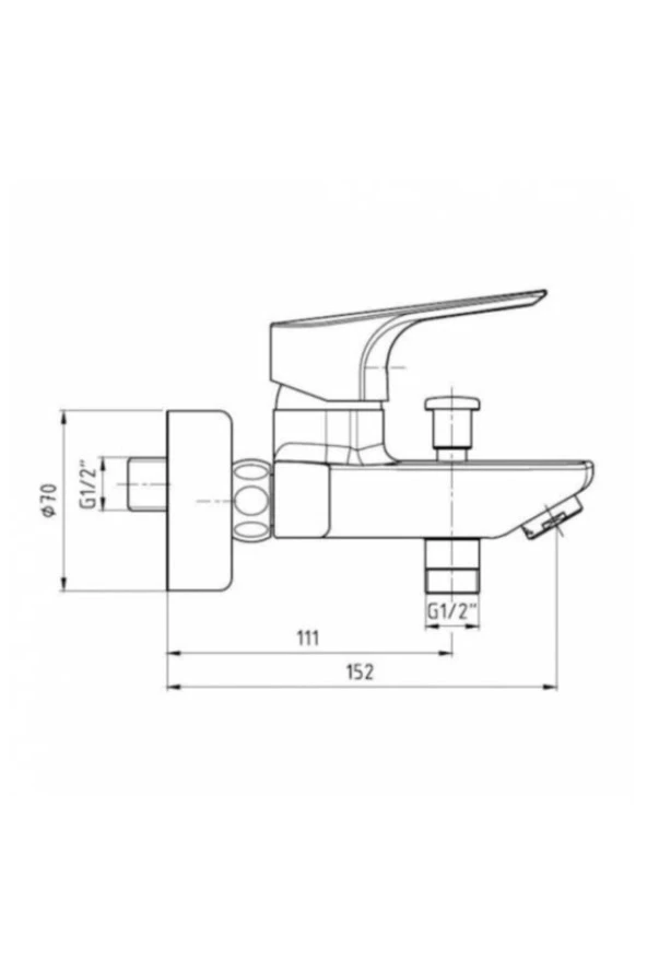 E.C.A. Niobe 102102482 Banyo Bataryası - 4