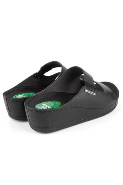 Muya Panna 31136-001 Topuk Jelli Anatomik Taban Kadın Terlik Siyah 36-40 - 6