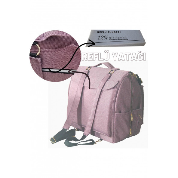 Çantalı Reflü Yatağı Gülkurusu - 4