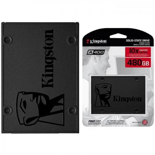 KINGSTON SSD 480GB 2.5-- 500-450 MB-s 100MM SATA3 SA400 SA400S37-480G