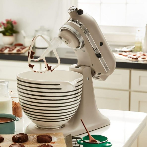 KitchenAid 4,3 L ve 4,8 Stand Mikser için Seramik Kase - 5KSM2CB5PHS - 3