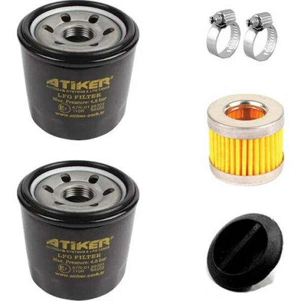 Atiker Filtre Bakım Seti Asf 2'li