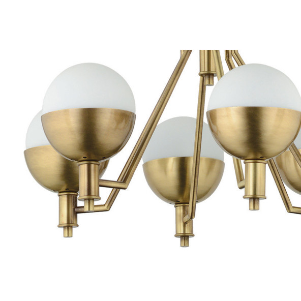 Lampaluce Bozzolo-2 Modern Sarkıt Avize 6lı Sarı - 2