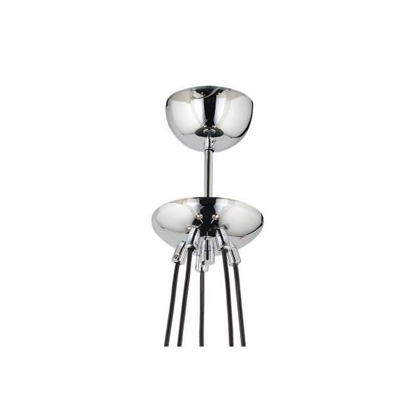 Lampaluce Ghiacciolo Dekoratif Sarkıt Avize 5li Krom - 3