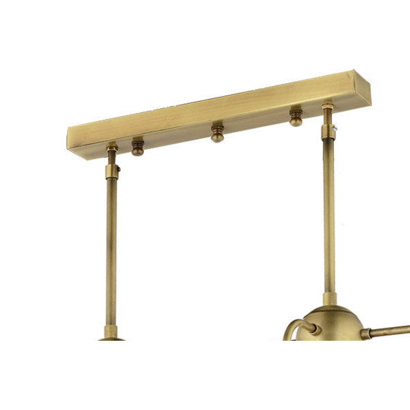 Lampaluce Bozzolo Modern 6lı Sarkıt Avize Sarı - 4