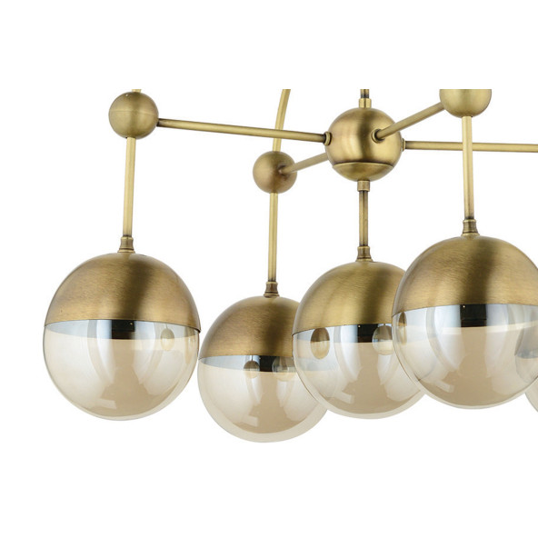 Lampaluce Bozzolo Modern 5li Sarkıt Avize Sarı - 2