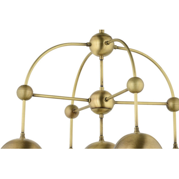 Lampaluce Bozzolo Modern 5li Sarkıt Avize Sarı - 3