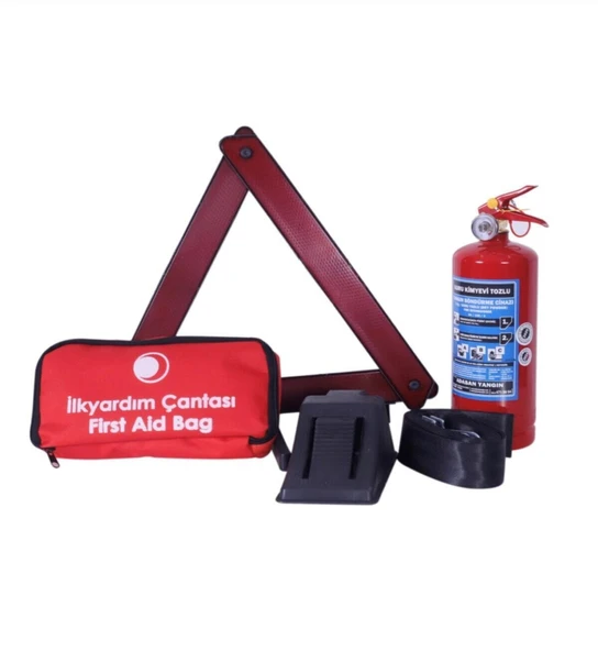 Kare Tüvtürk Uyumlu Çantalı Lüx Trafik Seti - 4