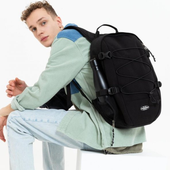 Eastpak Borys® CS Canvas Black Sırt Çantası (Notebook) EK34FU87 - 1