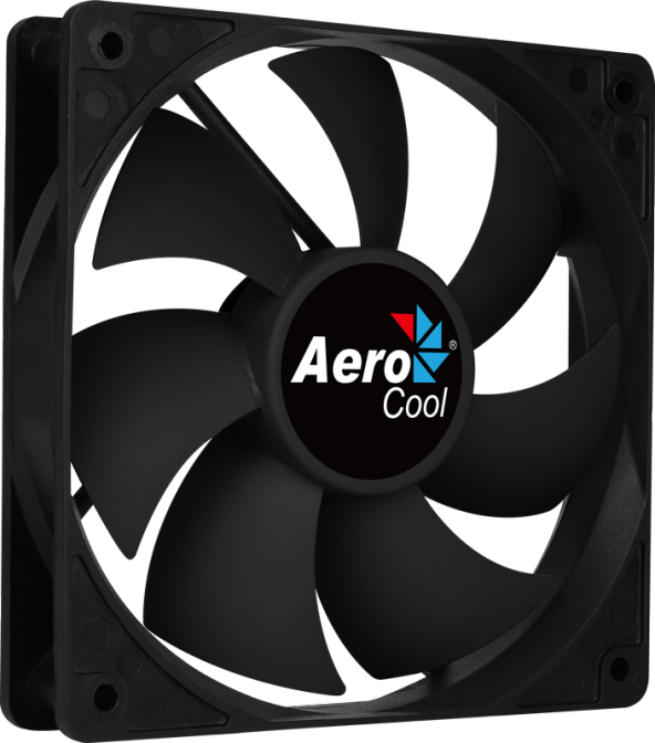 AEROCOOL Force 12cm Siyah Sessiz Fan AE-CFFR120BK - 3