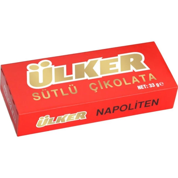 Sevdiklerinize Özel Kırmızı Ahşap Hediye Kutusunda 40 Adet Ülker Napoliten Çikolata ( Beni Affet Yazılı ) - 3