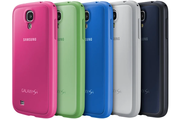 Samsung i9500 Galaxy S4 Orjinal Protective Cover Çakıl Mavisi EF-PI950BNEGWW - Resim 4