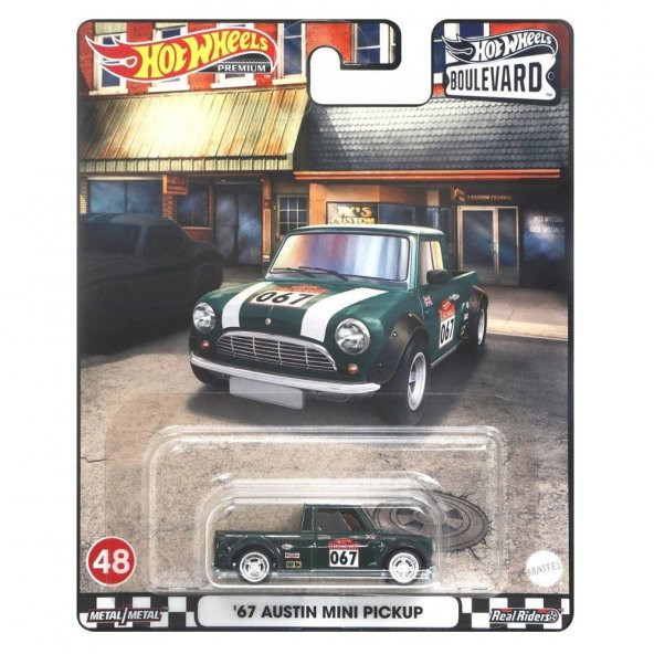 Hot Wheels Boulevard Premium Arabalar 67 Austin Mini Pickup - 1