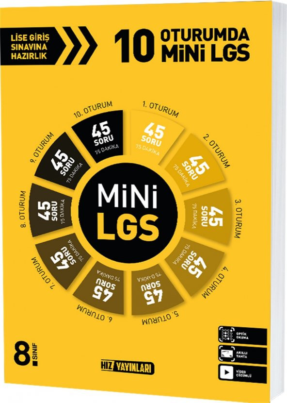 Hız Lgs 2023 8. Sınıf 10 Oturumda Mini Lgs