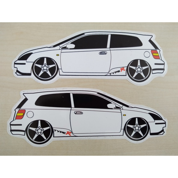 FORD FOCUS sticker 16cmx5cm 2Lİ TAKIM (FOCUS 1 HB) FORD logo - FOCUS arması - FOCUS ETİKETİ ürün görseli