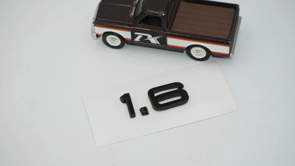 DK Tuning 1.6 Bagaj Siyah 3M Yazı Logo Audi İle Uyumlu - Resim 3