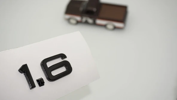 DK Tuning 1.6 Bagaj Siyah 3M Yazı Logo Audi İle Uyumlu ürün görseli