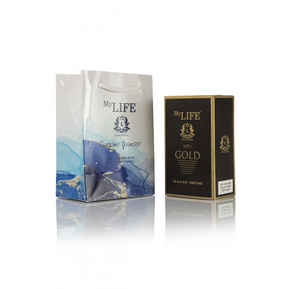MY LIFE PARFUME 50.ML GOLD MEN - 2