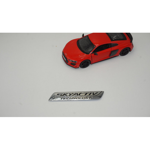 Mazda 2 3 6 CX-5 MX-5 Skyactiv Bagaj Krom Metal Logo Amblem - Resim 2