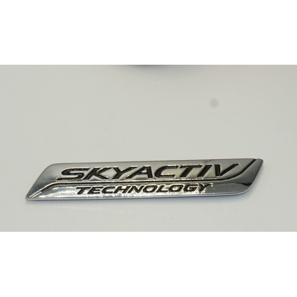 Mazda 2 3 6 CX-5 MX-5 Skyactiv Bagaj Krom Metal Logo Amblem - Resim 3