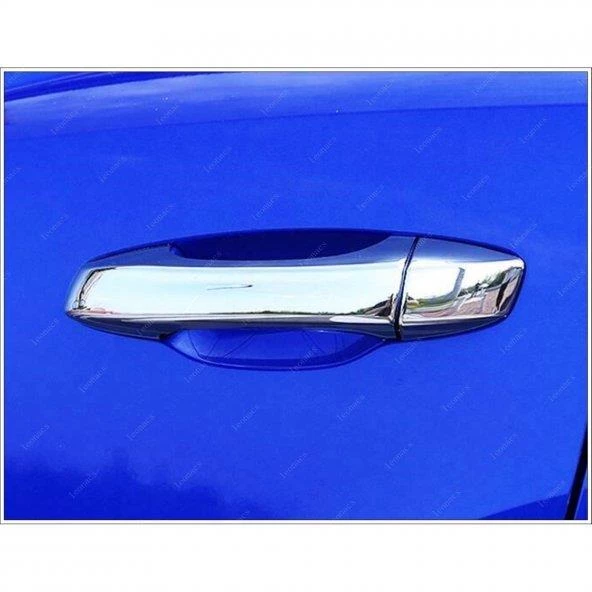 Skoda Superb Krom Kapı Kolu 4 Kapı 2015 ve üzeri Paslanmaz Çelik - Resim 3