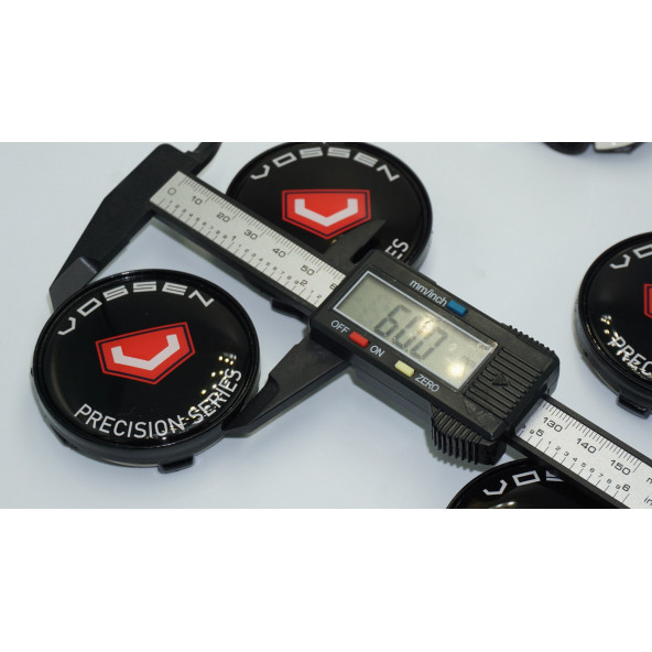 DK Tuning Vossen Jant Göbeği Kapak Seti 60mm - 5