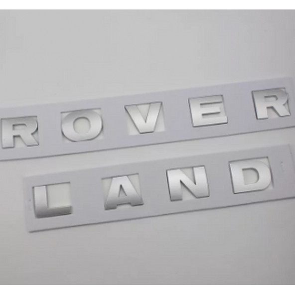 Land Rover Kaput Ve Bagaj Yazı Orjinal Ürün - Resim 5
