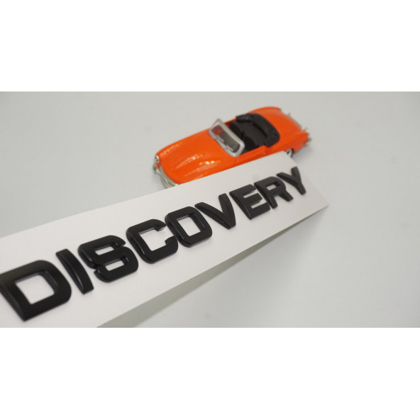 Discovery Kaput Ve Bagaj Siyah Metal Yazı Orjinal Ürün