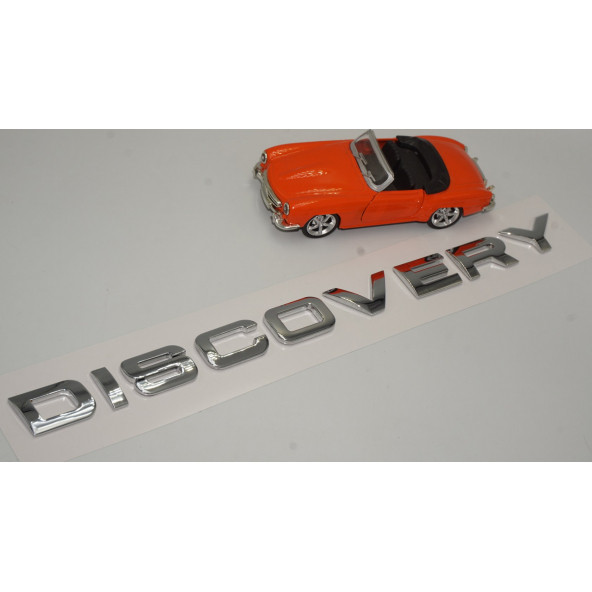 Discovery Kaput Ve Bagaj Krom Metal Yazı Orjinal Ürün - Resim 2