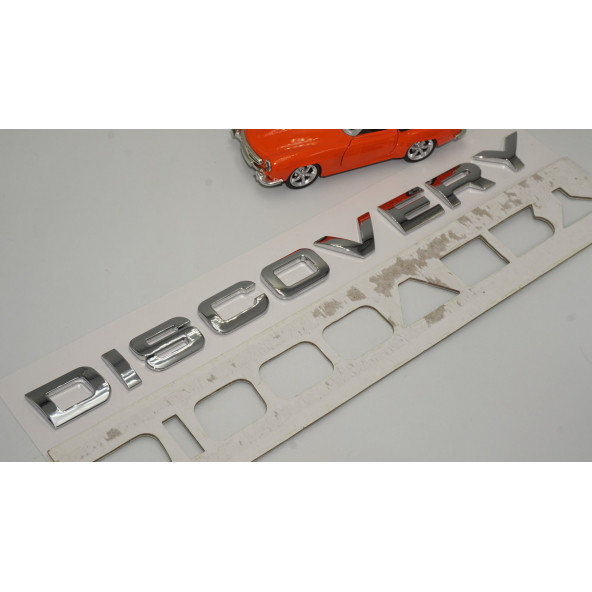Discovery Kaput Ve Bagaj Krom Metal Yazı Orjinal Ürün - Resim 5