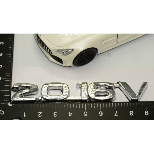 Opel Vectra B 20 16V Bagaj Krom ABS 3M 3D Yazı Logo Amblem - 5