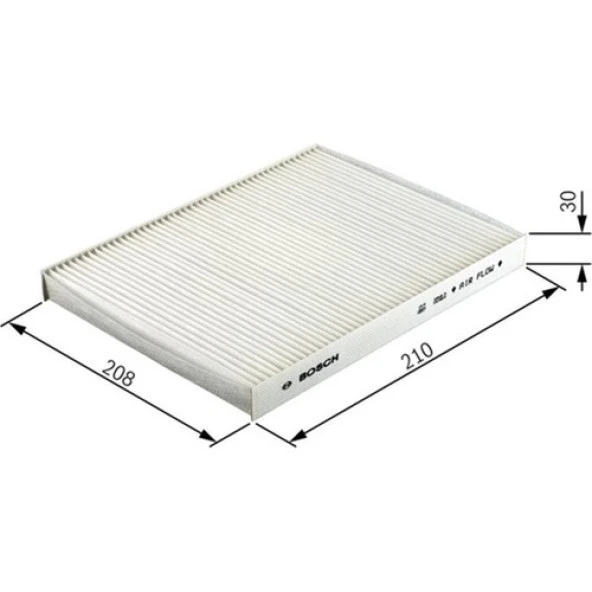 Bosch Polen Filtresi Lgn Iı 1.6-1.8-2.0 01 1.9 Dcı 01 Karbonlu 1987432380