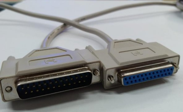 25 Pin Paralel Erkek - Dişi Uzatma Kablosu - 2.70 Metre