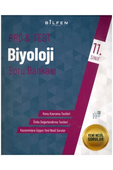 11.sınıf Pro Test Biyoloji Soru Bankası