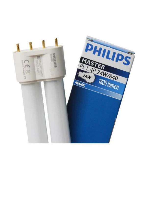 Philips Master 24W/840 4P PLL Ampul Günışığı 4000K