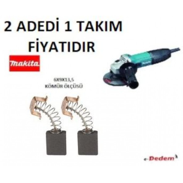 Makita GA4530R Avuç Taşlama KÖMÜRÜ iTHAL SİGORTALI YAYLI 6X9X13,5