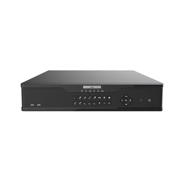 Uniview NVR308-64X 64 Kanal 12mp Destekli 8 Sata H.265+ 4K NVR Kayıt Cihazı