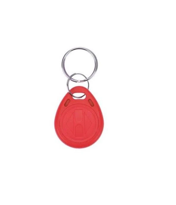 RFID Tekrar Yazılabilir Keyfob Kırmızı 125 Khz EM4305 T5577 Anahtarlık Göstergeç Writable Tag